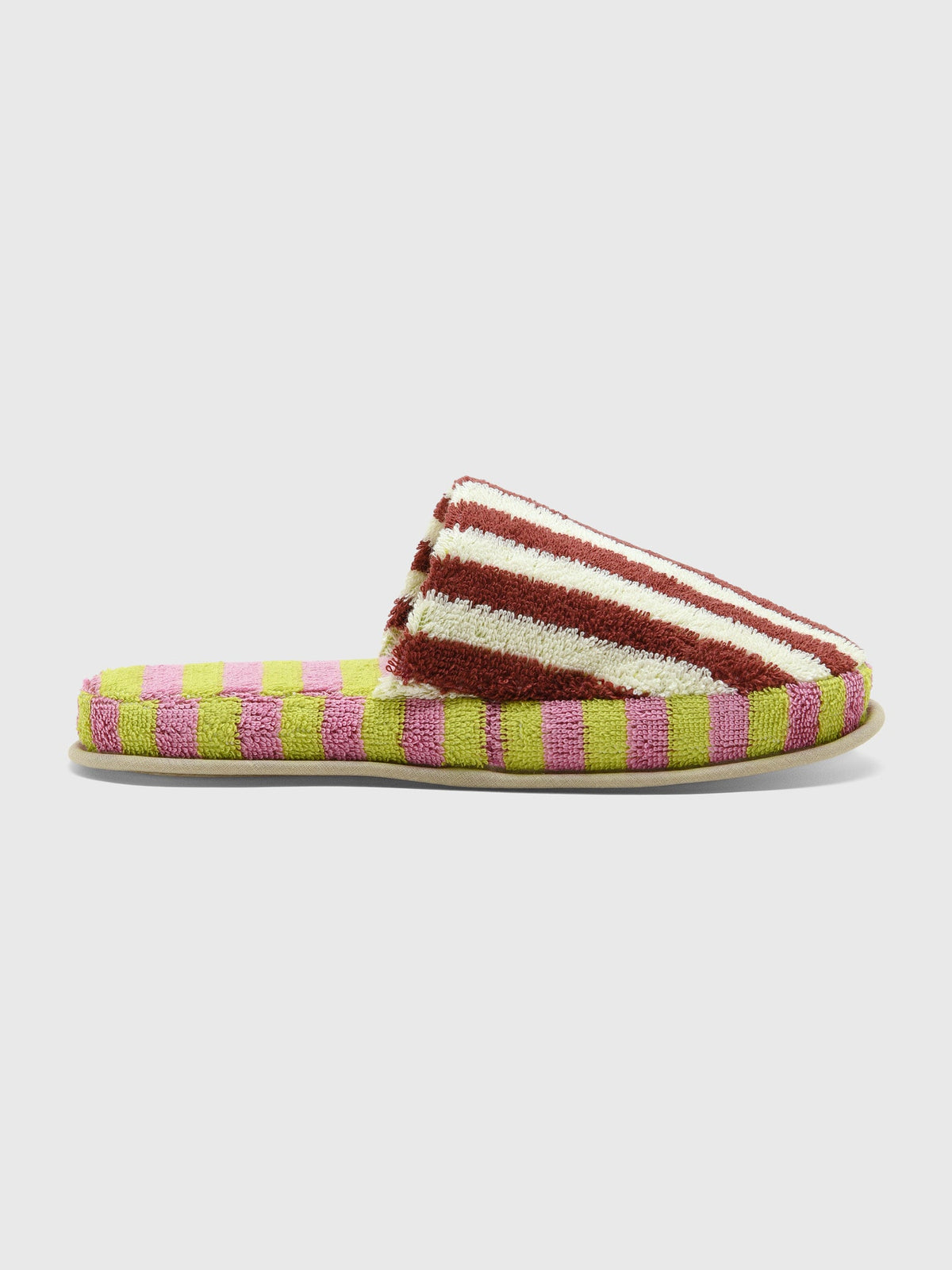 Dusen Dusen Terry Stripe Slipper