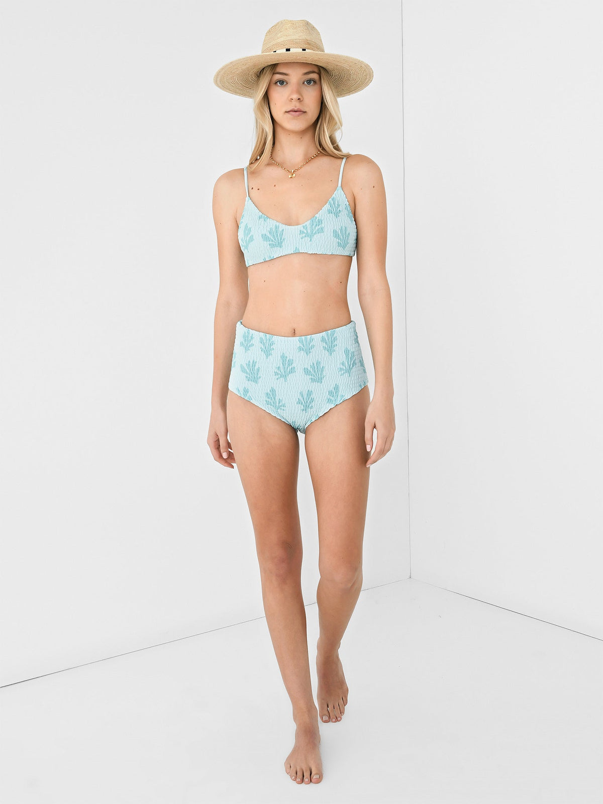 Citrine Women's Dakota Smocked Bikini Bottom