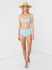 Citrine Women's Dakota Smocked Bikini Bottom
