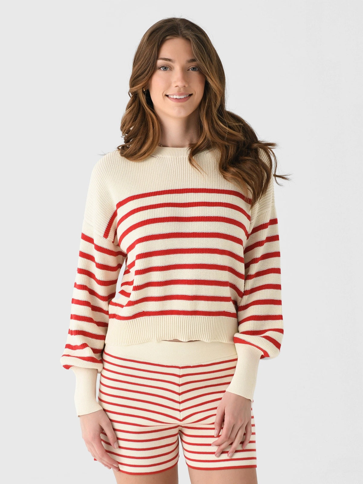 Eleven Six Women's Layla Stripe Sweater