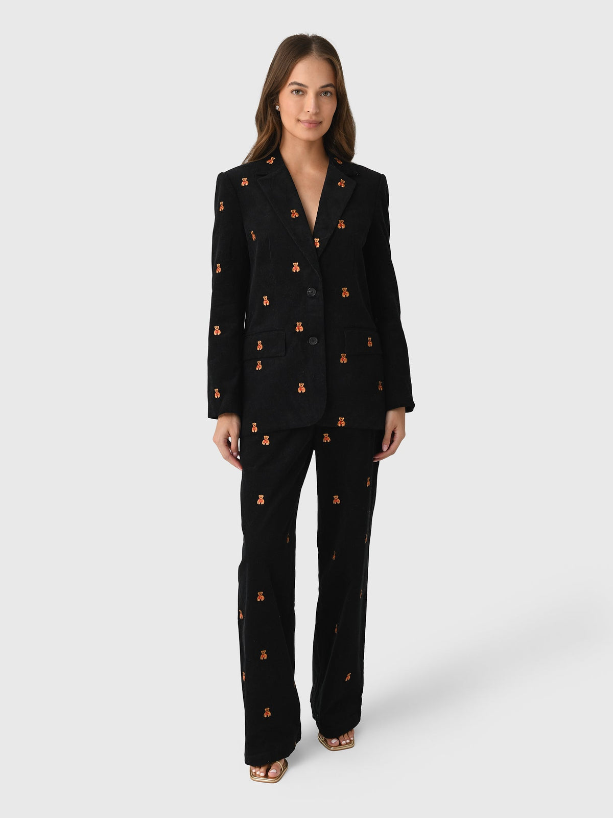 Lingua Franca Women's Bowery Bear Blazer
