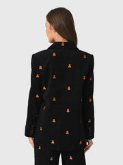 Lingua Franca Women's Bowery Bear Blazer