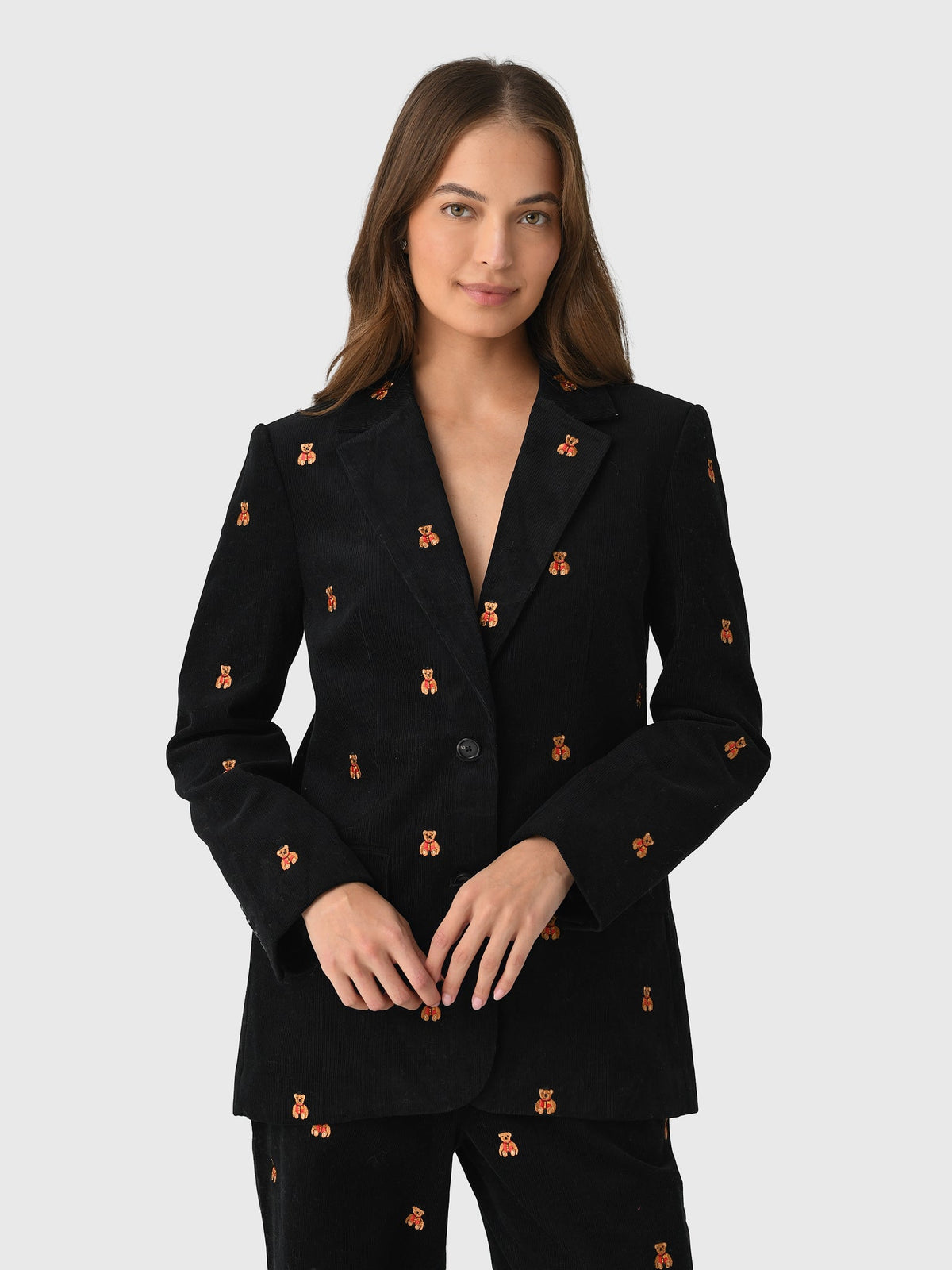 Lingua Franca Women's Bowery Bear Blazer