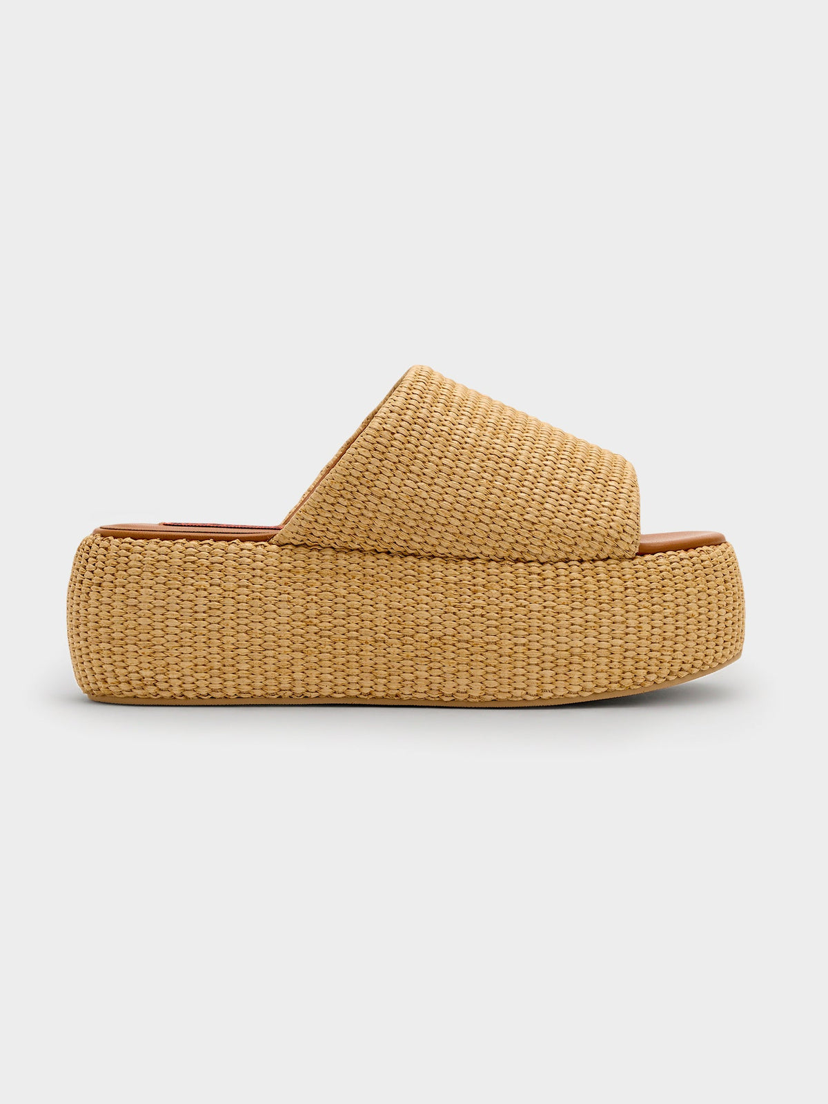 Simon Miller Women's Raffia Cloudy Platform Slide Sandal