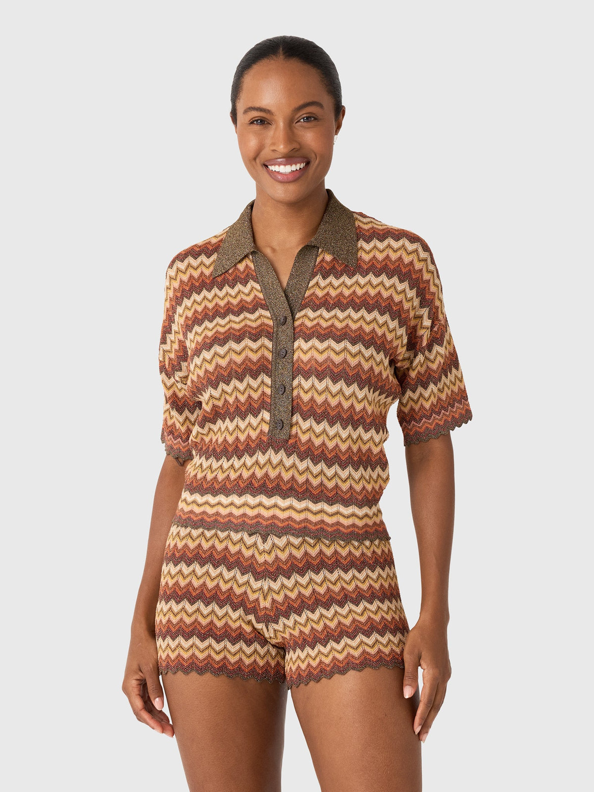Faithfull The Brand Women's Raya Polo Top