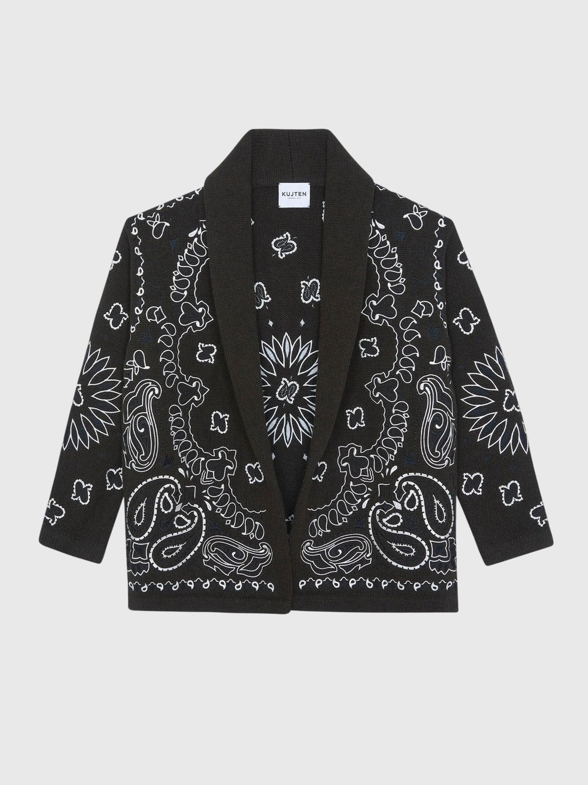 Kujten Women's Cody Bandana Bico Cardigan