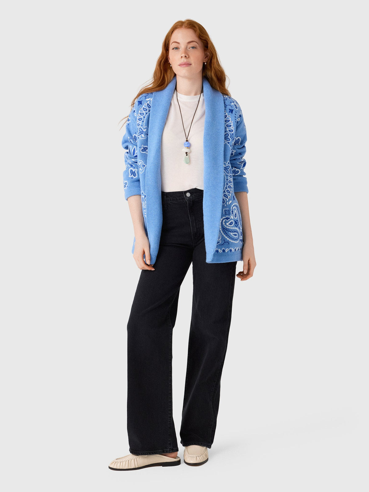 Kujten Women's Cody Bandana Bico Cardigan