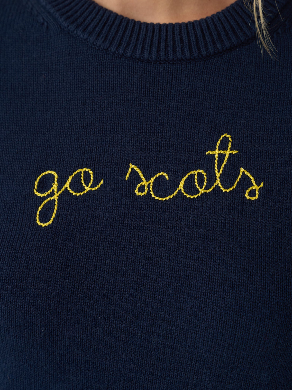 Lingua Franca Women's Go Scots Crewneck Sweater