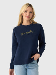 Lingua Franca Women's Go Scots Crewneck Sweater