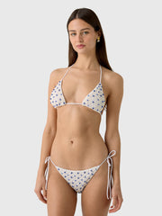Leslie Amon Women's Micro Evil Eye Bikini Top