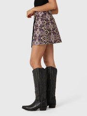 Love Note Women's Jacquard Wrap Skirt