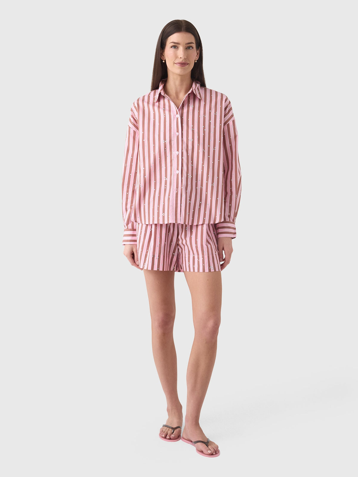 Essentiel Antwerp Women's Jeeuw Rhinestone Short