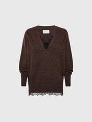 Brochu Walker Women's The Lace Vee Looker Pullover