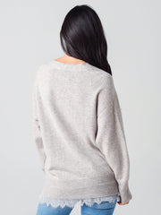 Brochu Walker Women's The Lace Vee Looker Pullover
