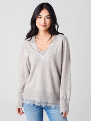 Brochu Walker Women's The Lace Vee Looker Pullover