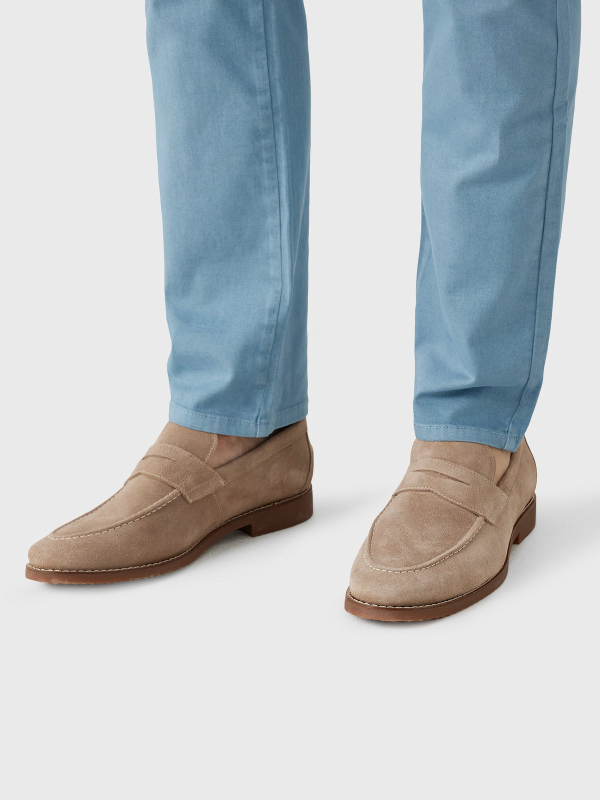Johnnie-O Men's J-Flex Suede Penny Loafer