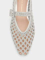 Loeffler Randall Women's Junia Leather Mary Jane Flat