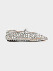 Loeffler Randall Women's Junia Leather Mary Jane Flat