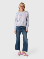 LoveShackFancy Women's Ty Flag Pullover