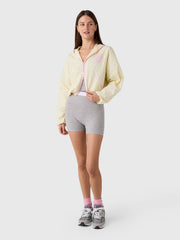 LoveShackFancy Women's Kariana Windbreaker Hoodie