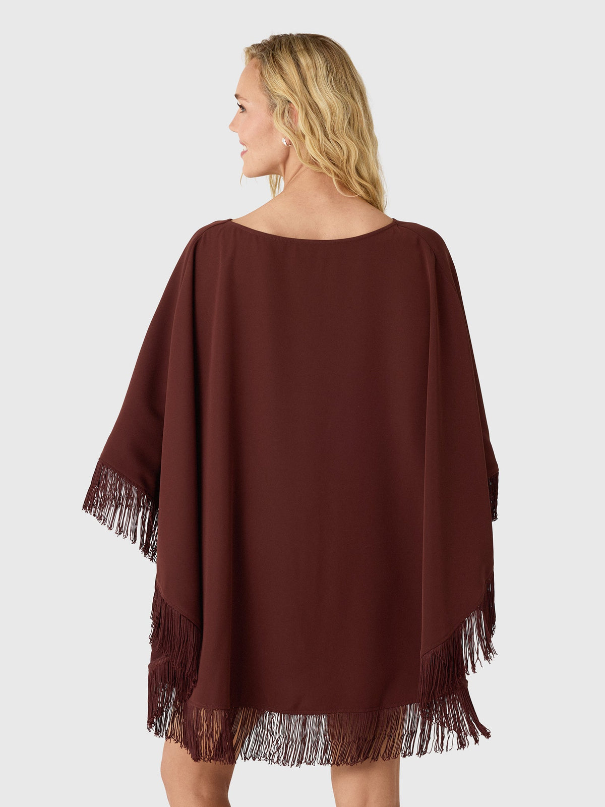 Masons Daughter Women's Katherine Fringe Cape Dress