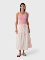 Kerri Rosenthal Women's Vacance Pintuck Skirt