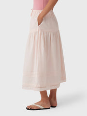 Kerri Rosenthal Women's Vacance Pintuck Skirt