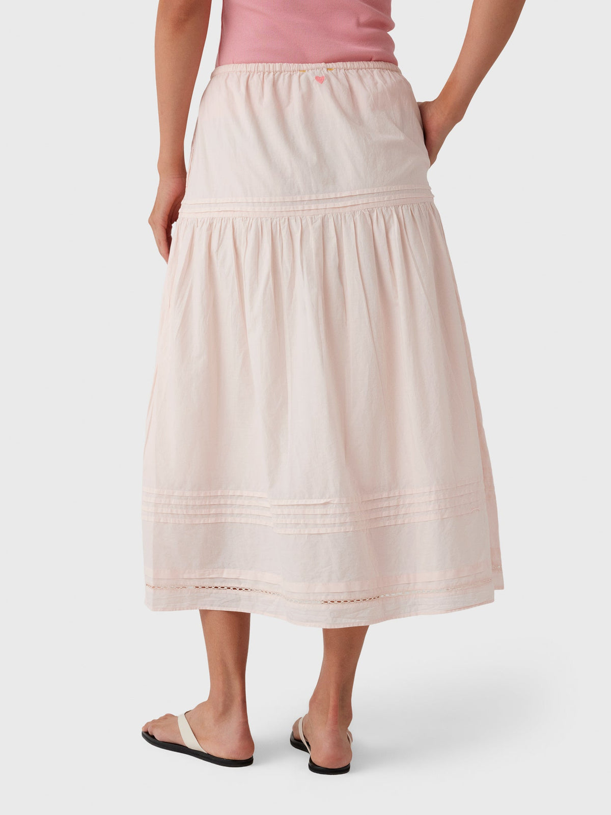 Kerri Rosenthal Women's Vacance Pintuck Skirt