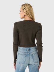 Asher Women's Kennedy Ribbed Cardigan