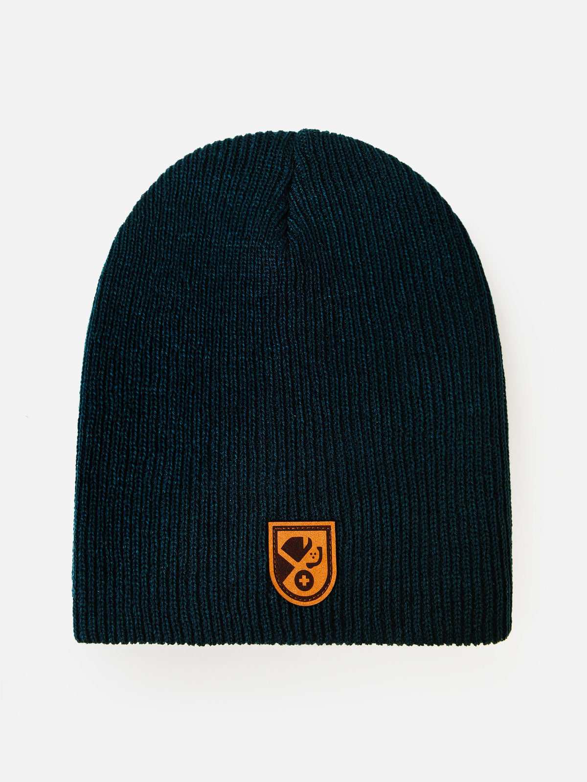 Saint Bernard Solid Patch Beanie