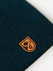 Saint Bernard Solid Patch Beanie