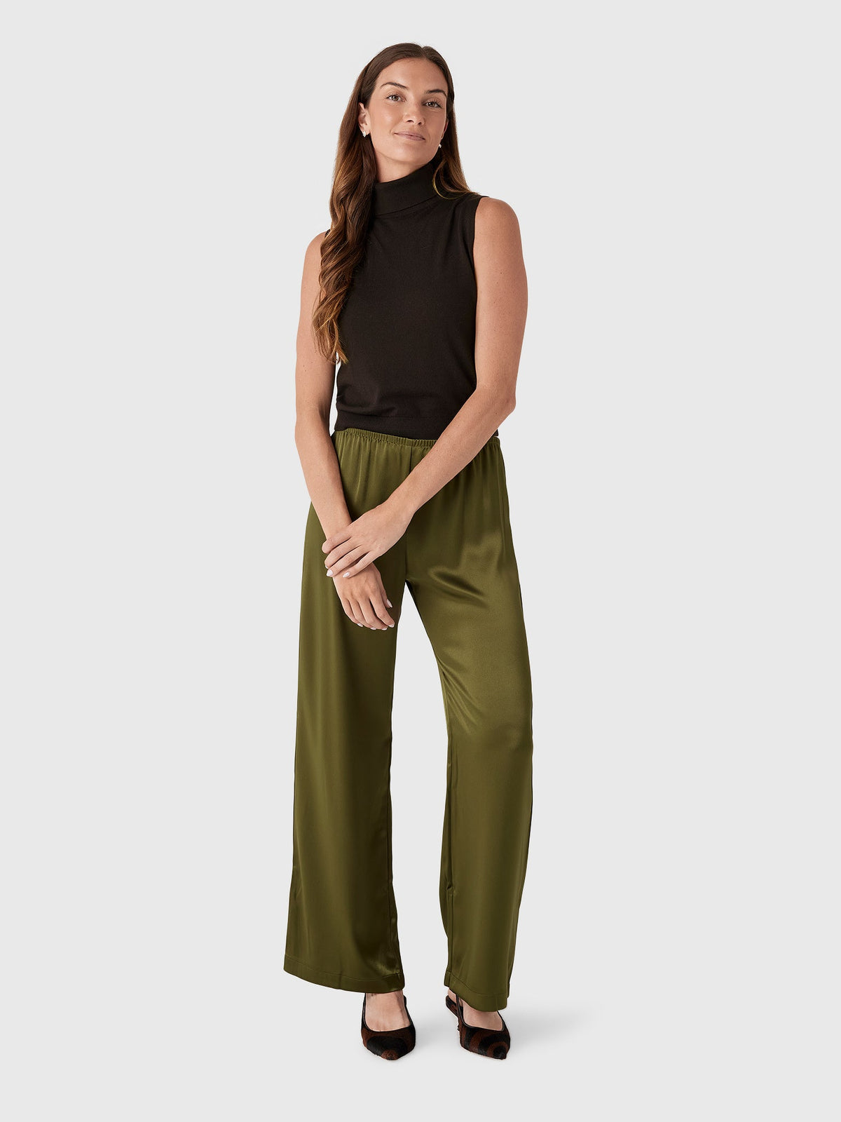 Leset Women's Barb Wide Leg Pant