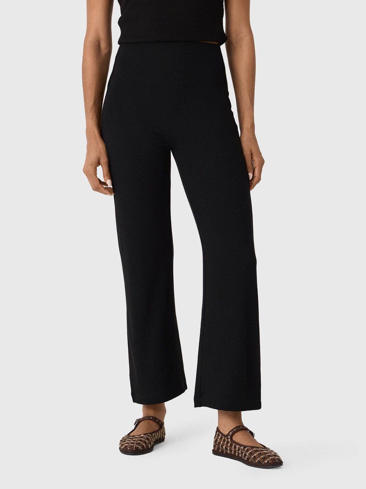Leset Women's Lauren Crop Flare Pant
