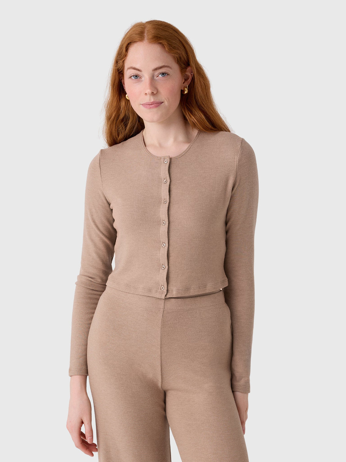 Leset Women's Lauren Crop II Cardigan