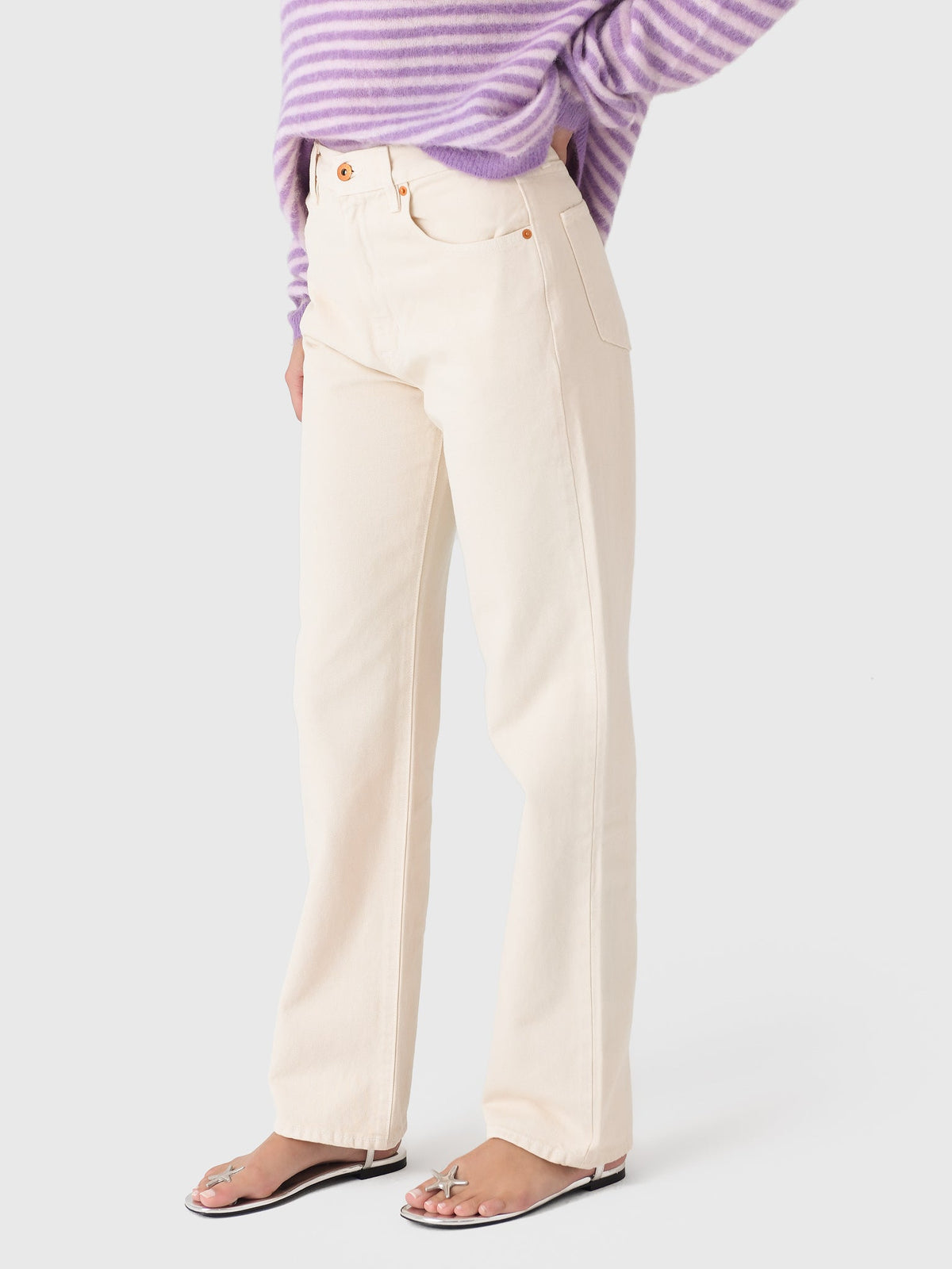 SLVRLAKE Women's London Straight Jean