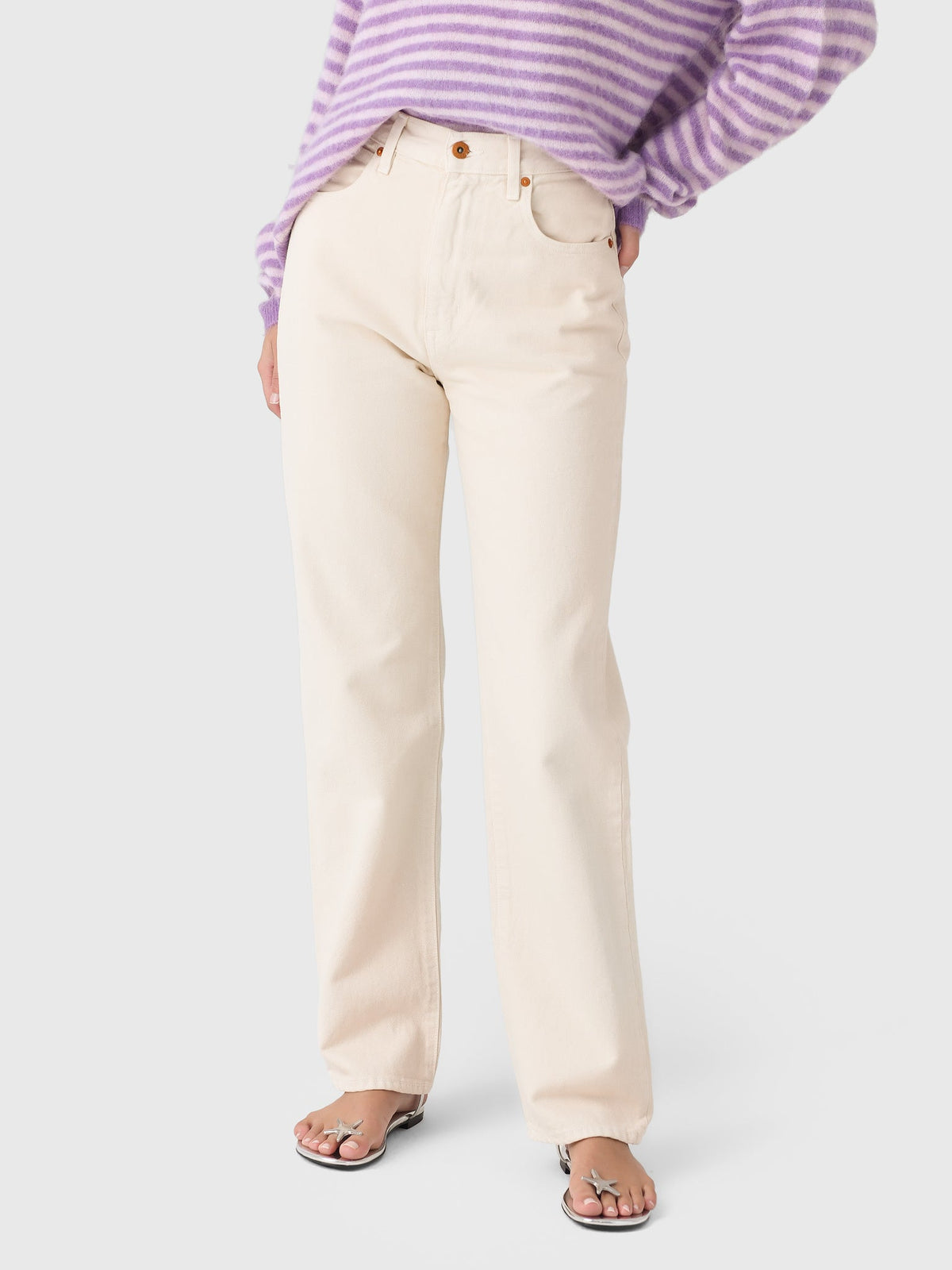 SLVRLAKE Women's London Straight Jean