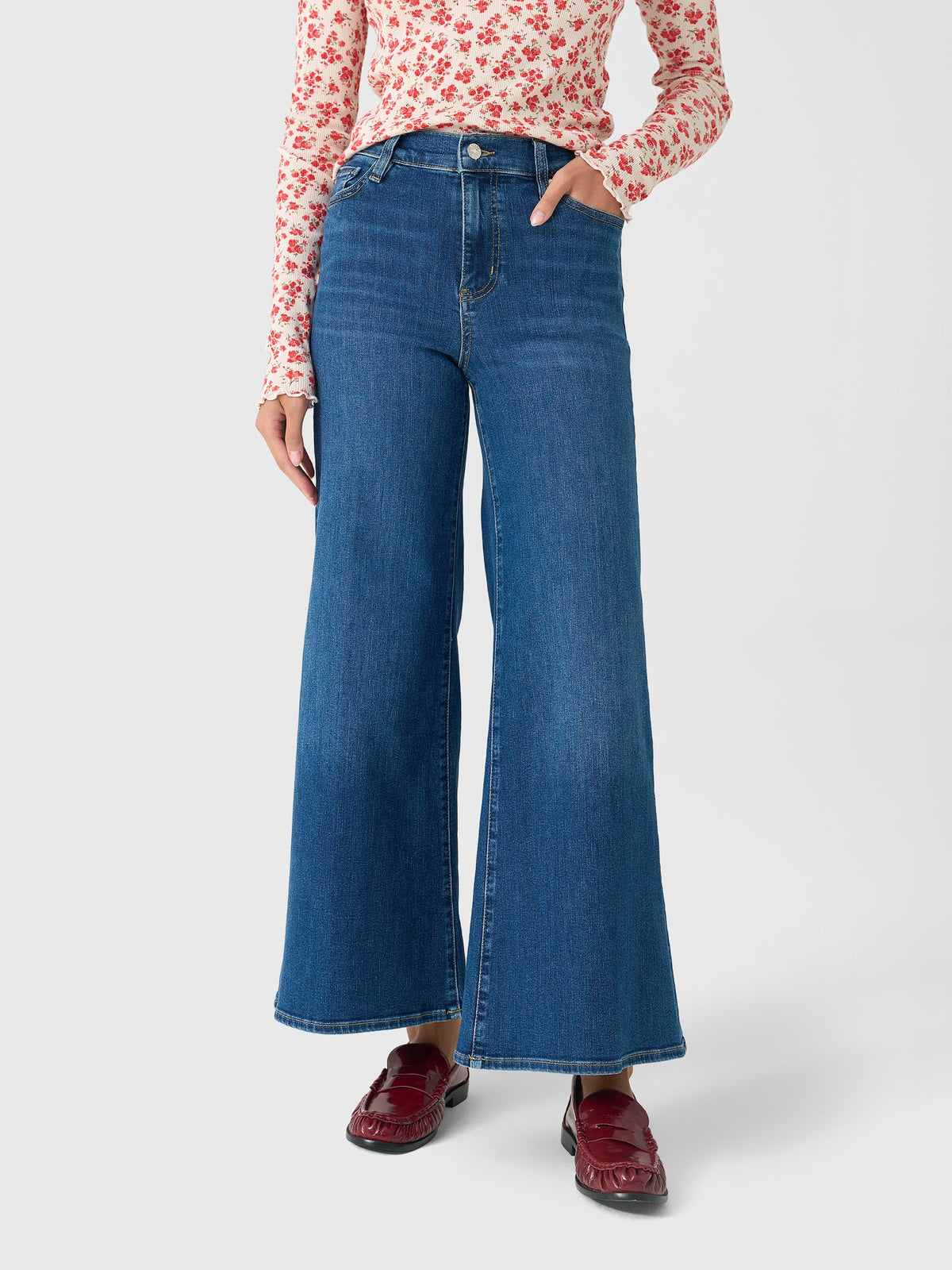 Frame Women's Le Palazzo Crop Jean