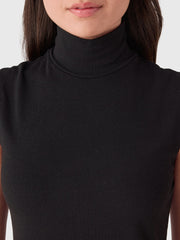 Leset Women's Lauren Sleeveless Turtleneck