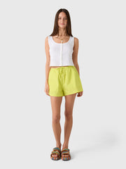 Leset Women's Pointelle Button Down Tank