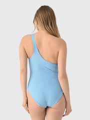 Minnow Women's Reversible One Shoulder One-Piece Swimsuit