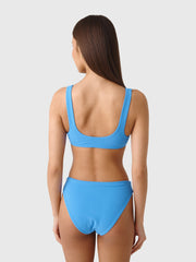 Minnow Women's Terry Square Neck Bikini Top