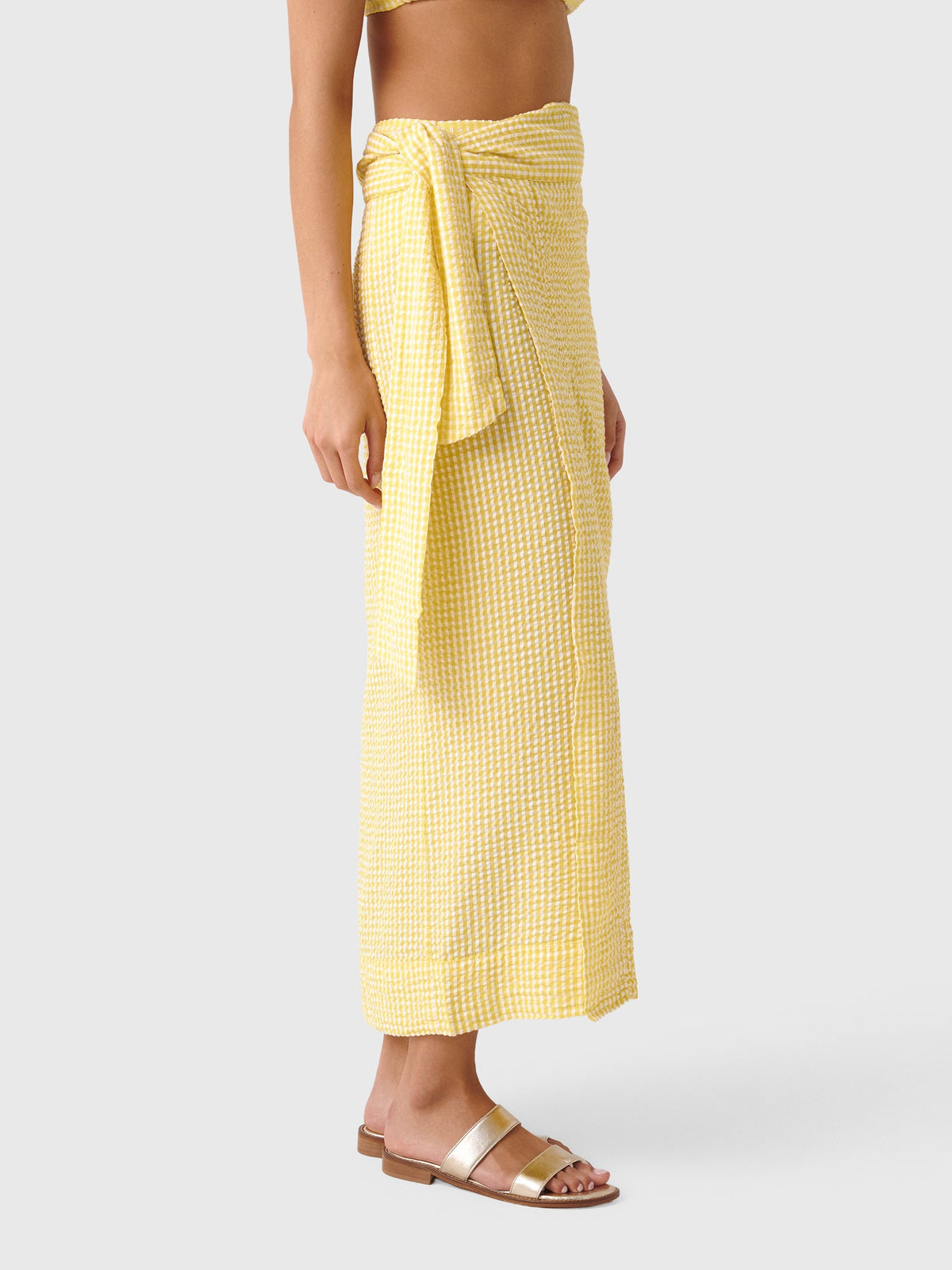 Minnow Women's Soleil Gingham Pareo