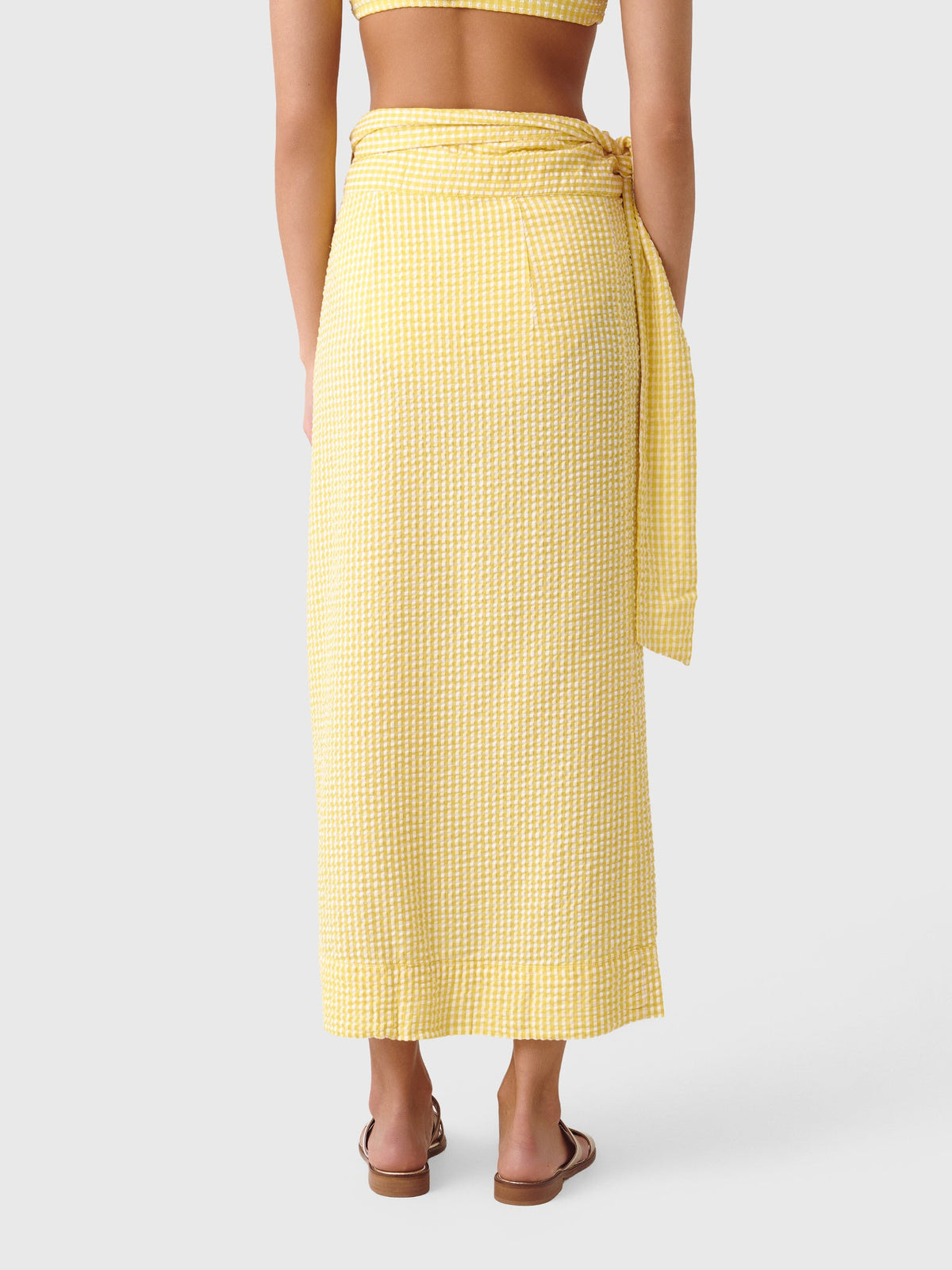 Minnow Women's Soleil Gingham Pareo