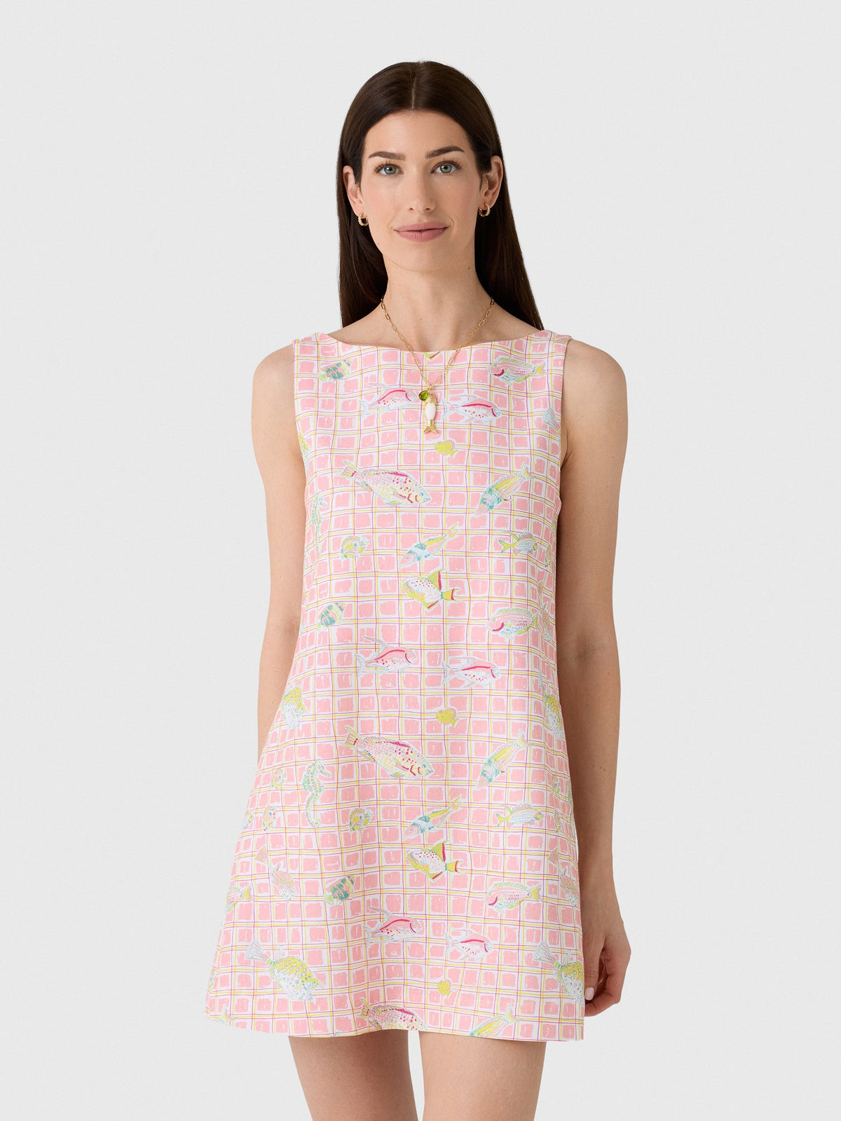 Coco Shop Women's Pleated-Back Mini Dress