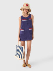 La Veste Women's Mini Towel Dress