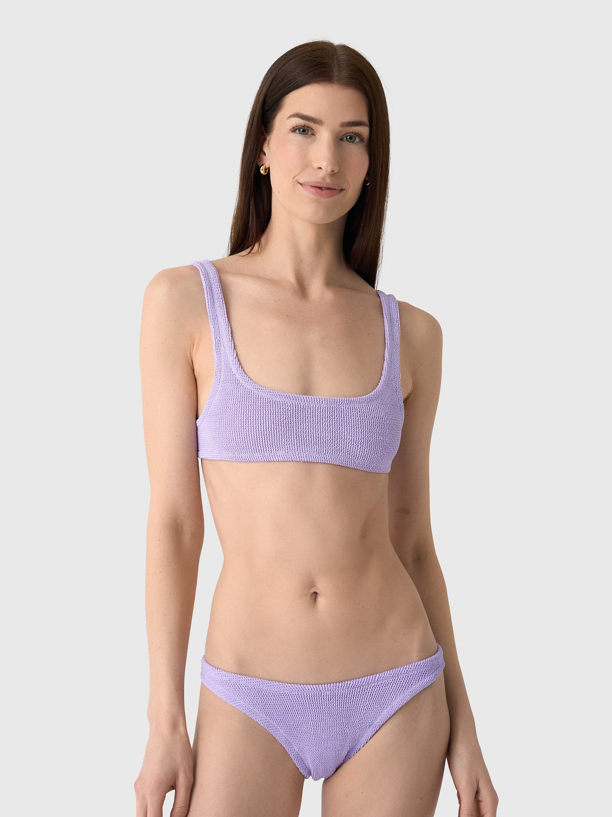 MC2 Saint Barth Women's Naima Crinkle Bikini Top