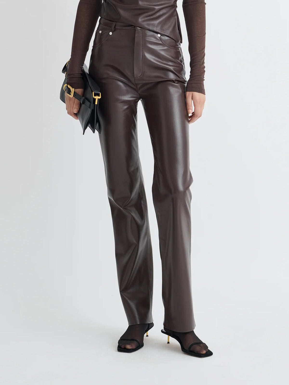 Nanushka Women's Jacoba Alt-Leather Pant