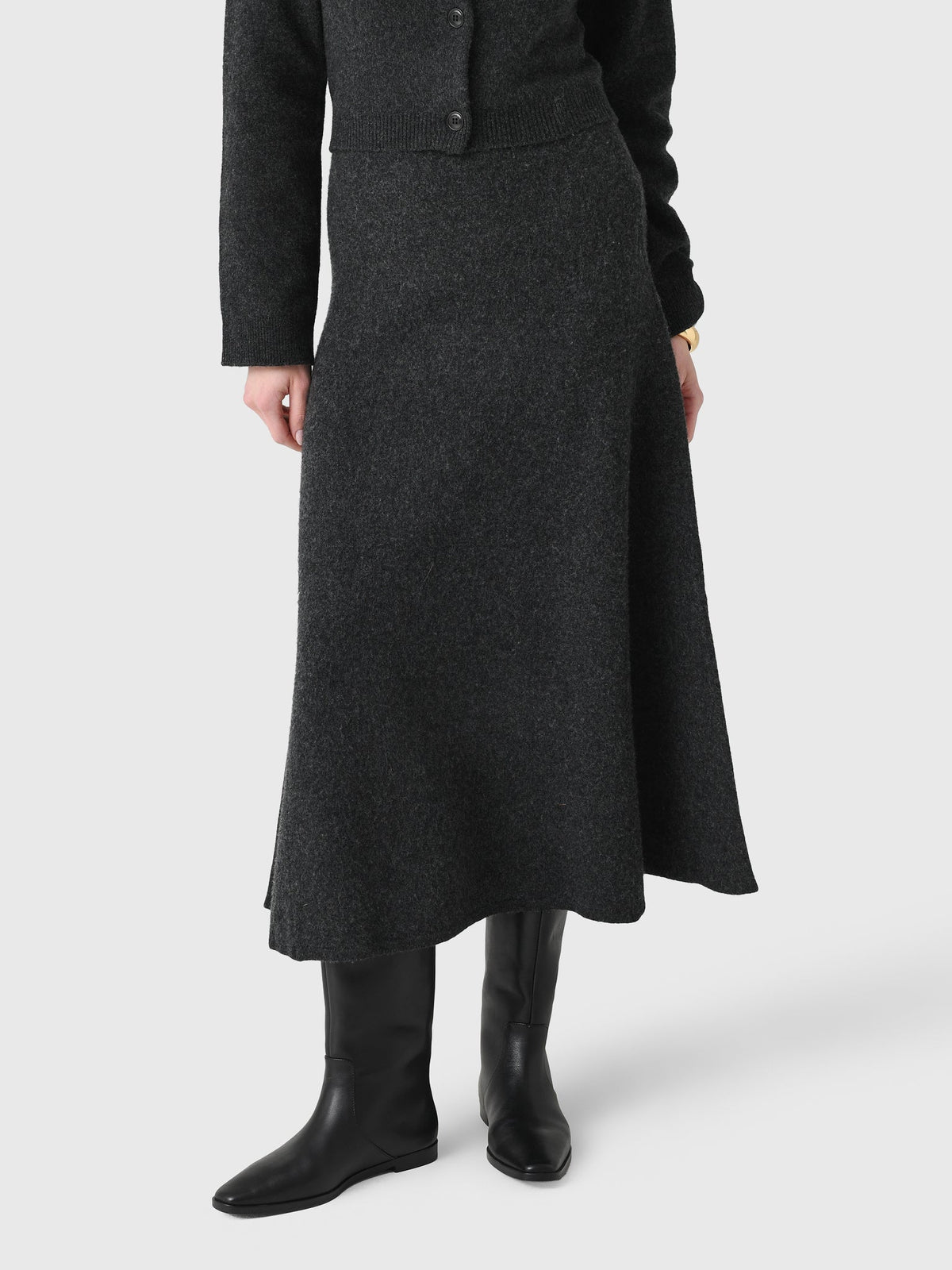 Nanushka Women's Priel Merino Midi Skirt