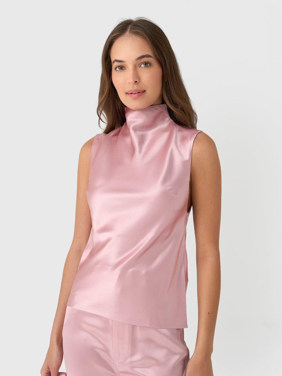 Nanushka Women's Colson Turtleneck Top