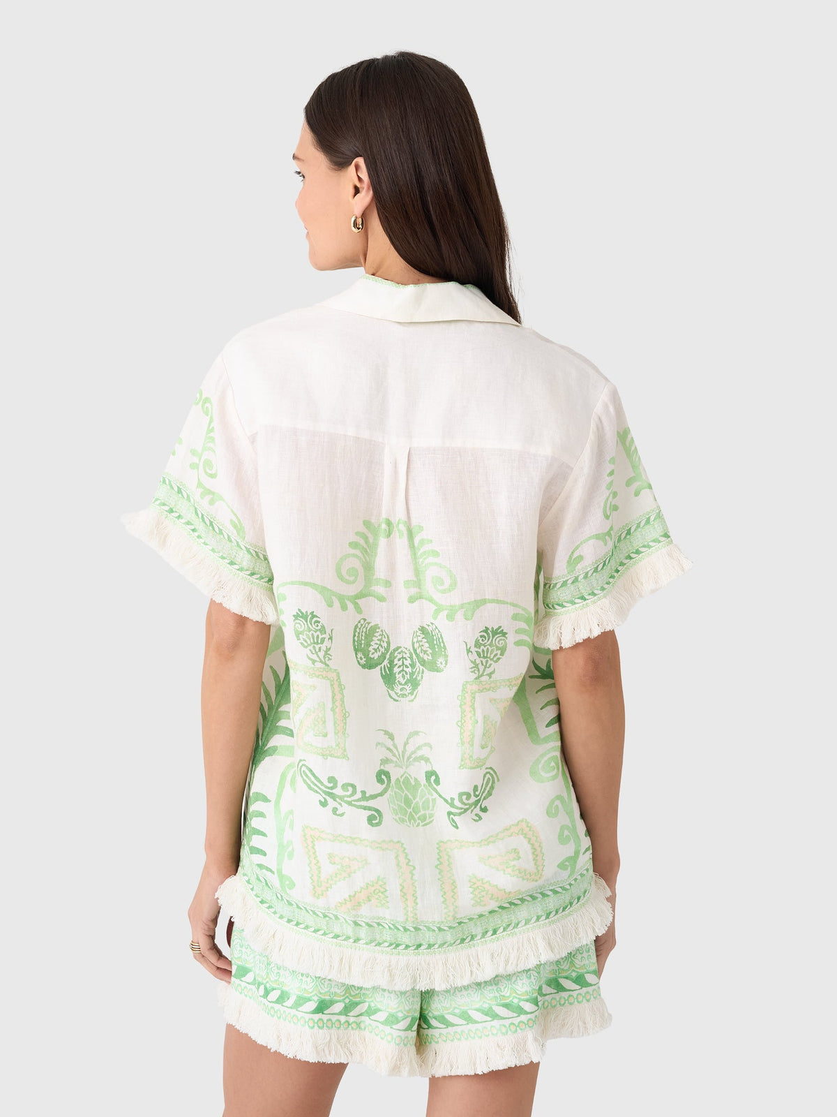 Kate Ford Women's Ochna Fringed Tee